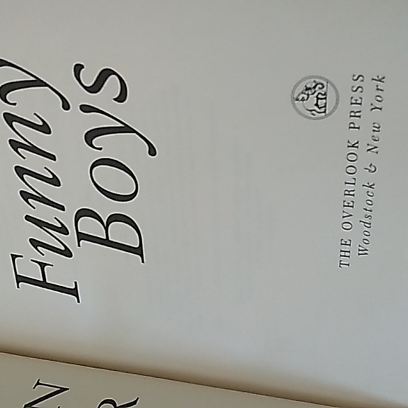 (5/$10) Funny Boys Hardcover Novel - Picture 3 of 3